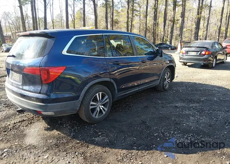 2016 Honda Pilot Ex-L из США, поврежденный, VIN 5FNYF5H80GB008488